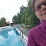 leeres Freibad Tespe
