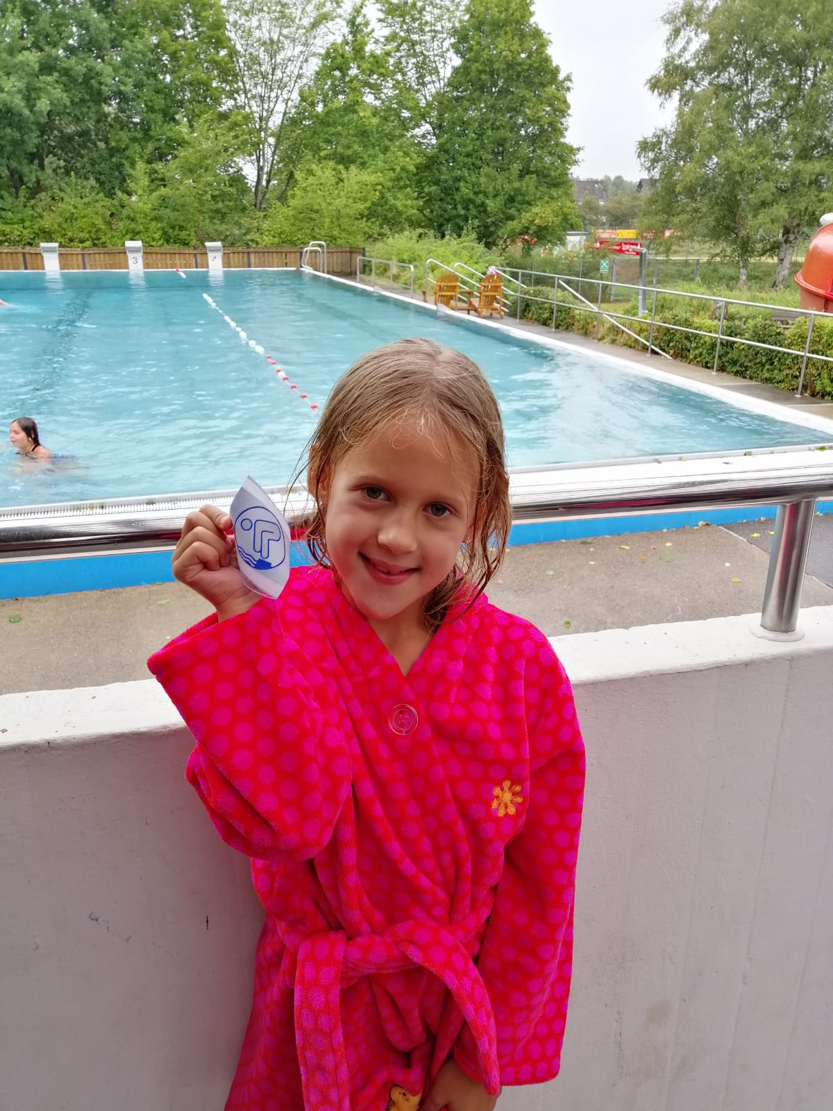 Schwimmen Silber Abzeichen