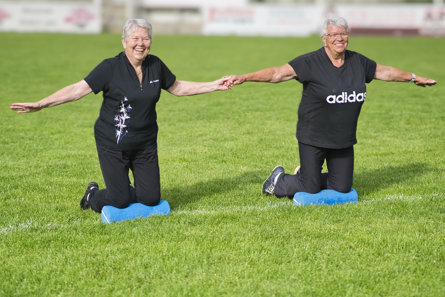Spaß beim Sport